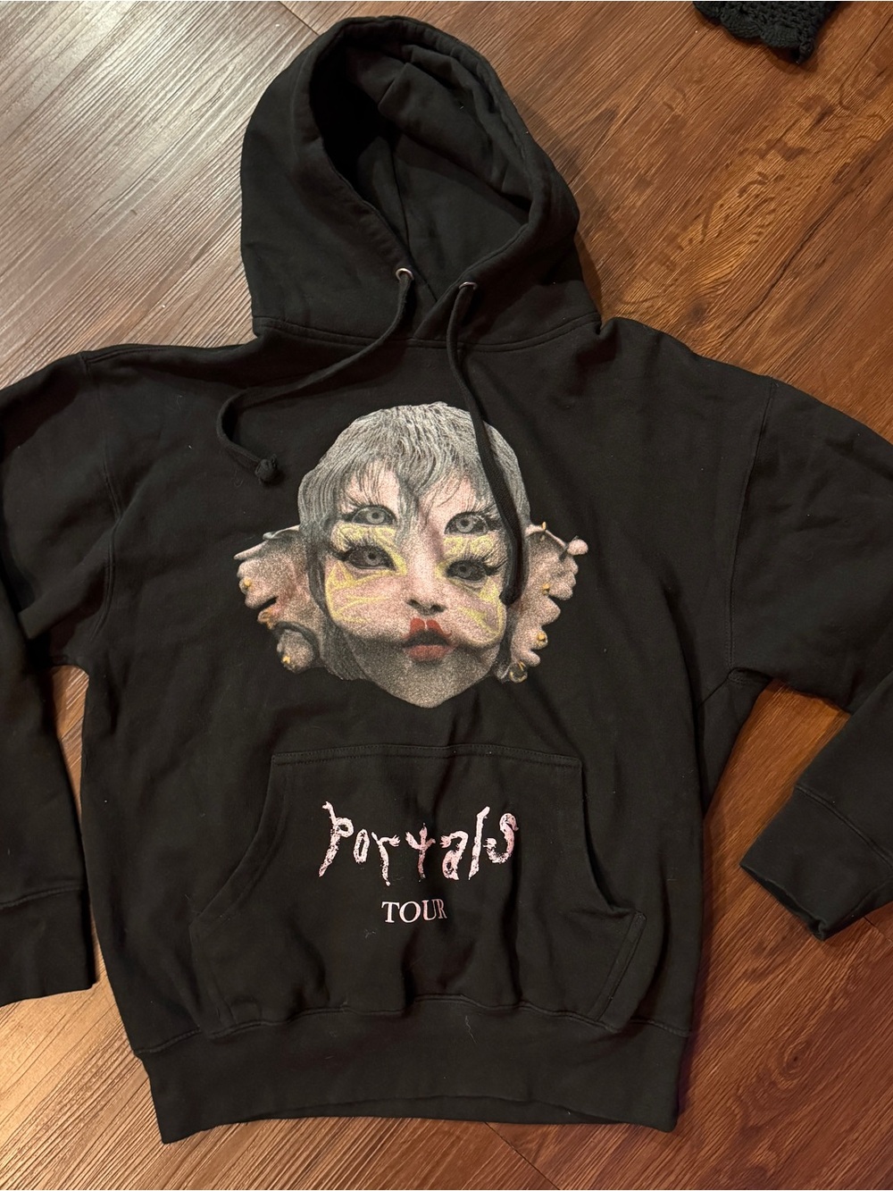 Black 'Portals Tour' Graphic Hoodie Melanie Martinez M